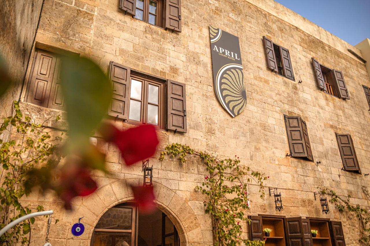 April Luxury Suites (Adults Only) Rhodes City Bagian luar foto